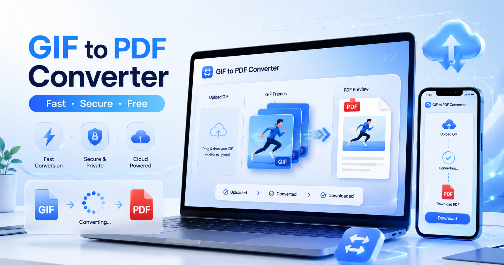 GIF to PDF Converter – Convert GIF Images to PDF Online Free
